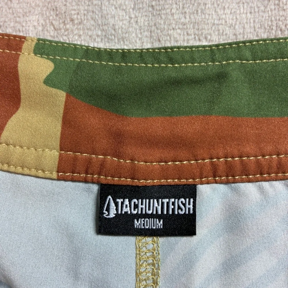 Tachuntfish UDT Shorts Rhodesian Brushstroke Camo Combat Swim Trunks Tactical L
